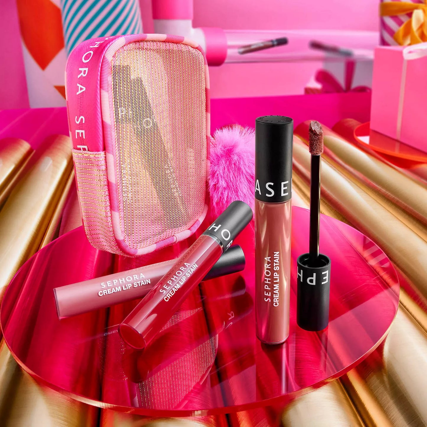 Sephora collection 5pc Cream Lip Stain Makeup Gift Set