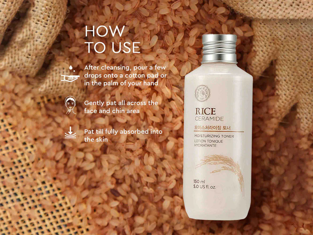 The Face Shop RICE & CERAMIDE Moisturizing Toner 150ml