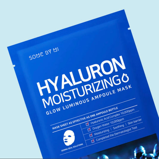 Some By Mi Hyaluron Moisturizing Glow Luminous Ampoule Mask (1 Mask)