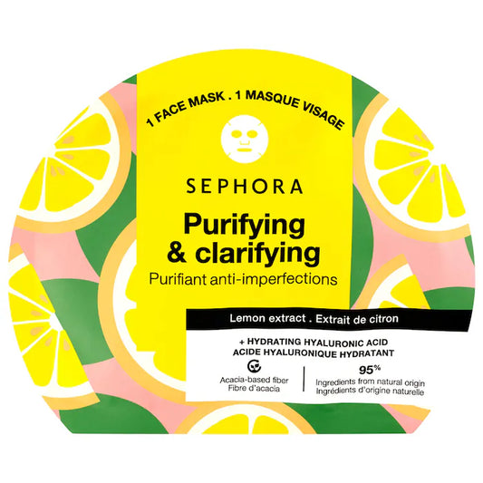 Sephora Collection Purifying and Clarifying Face Mask With Lemon (1 Mask)