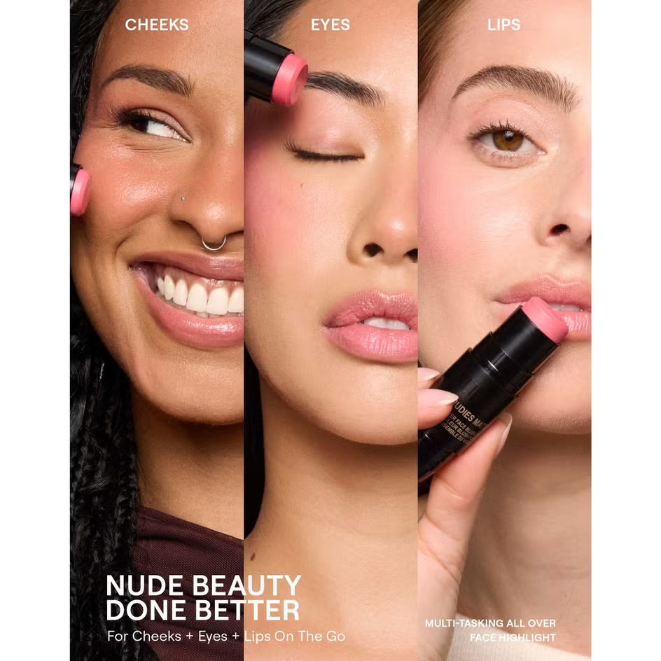 Nudestix Nudies Cream Blush Stick (for cheeks + eyes + lips on the go)