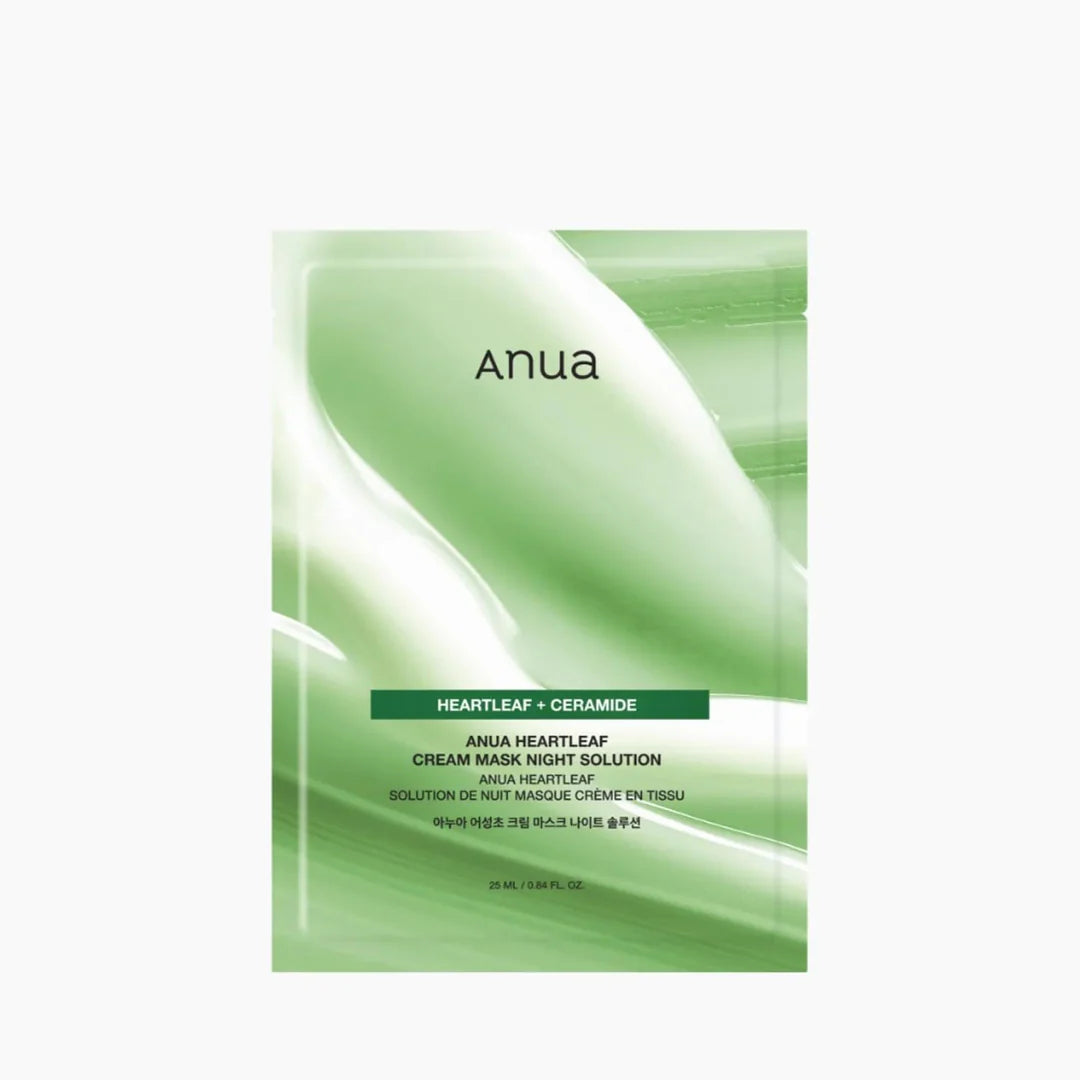 ANUA Heartleaf Cream Mask Night Solution (1 mask)
