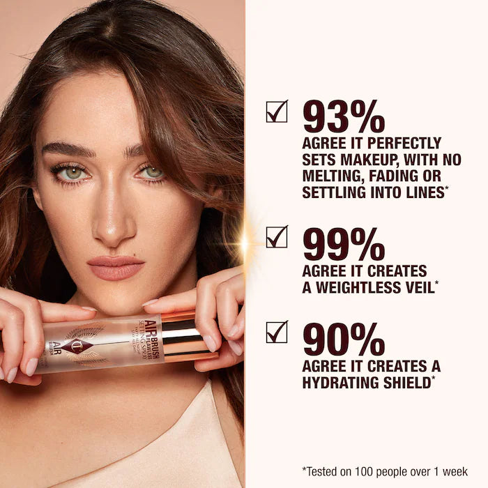 Charlotte Tilbury Mini Airbrush Flawless Setting Spray Duo Gift Set