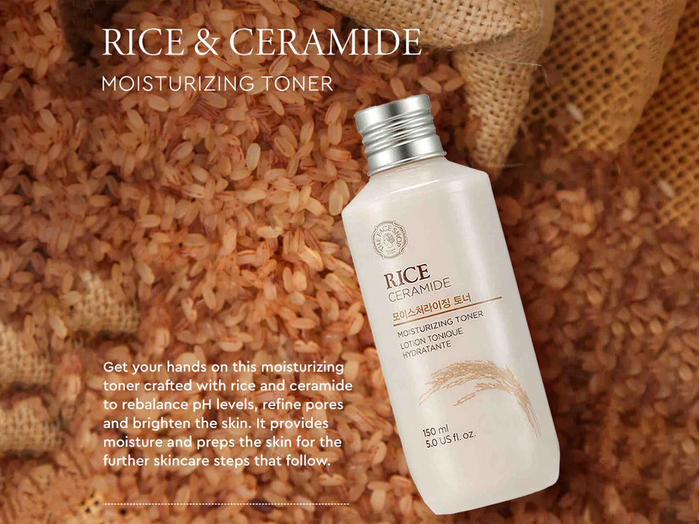 The Face Shop RICE & CERAMIDE Moisturizing Toner 150ml