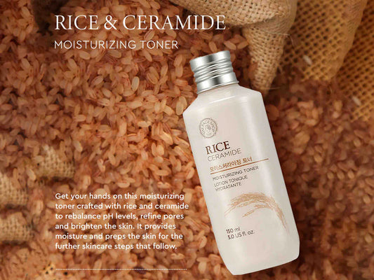 The Face Shop RICE & CERAMIDE Moisturizing Toner 150ml