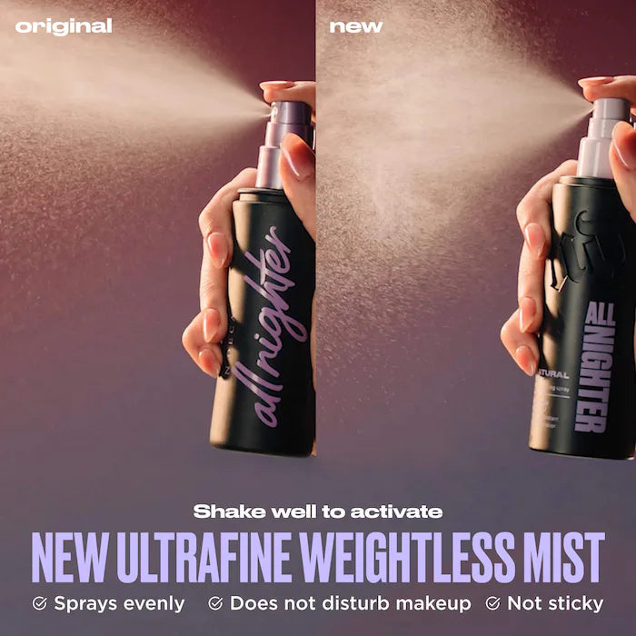 Urban Decay All Nighter Waterproof Natural Finish Setting Spray with 24HR Wear