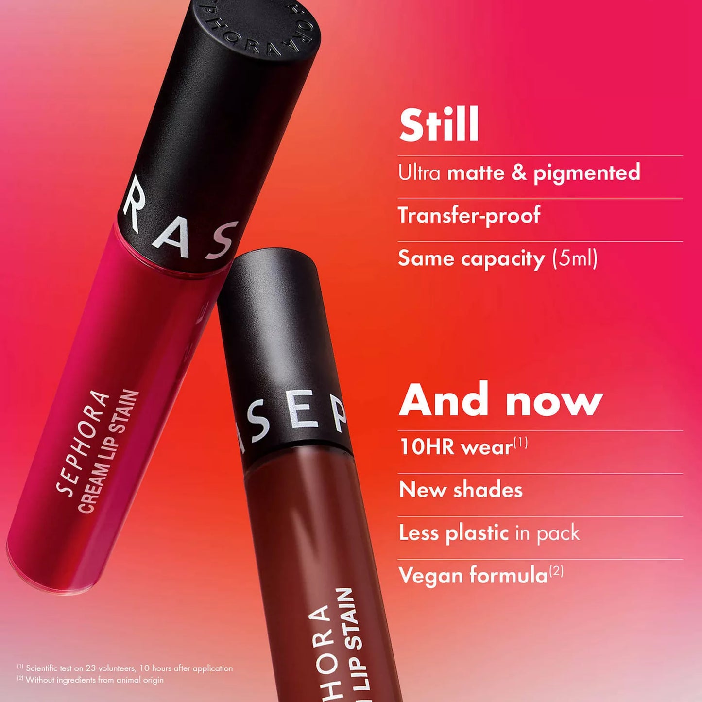 Sephora collection 5pc Cream Lip Stain Makeup Gift Set