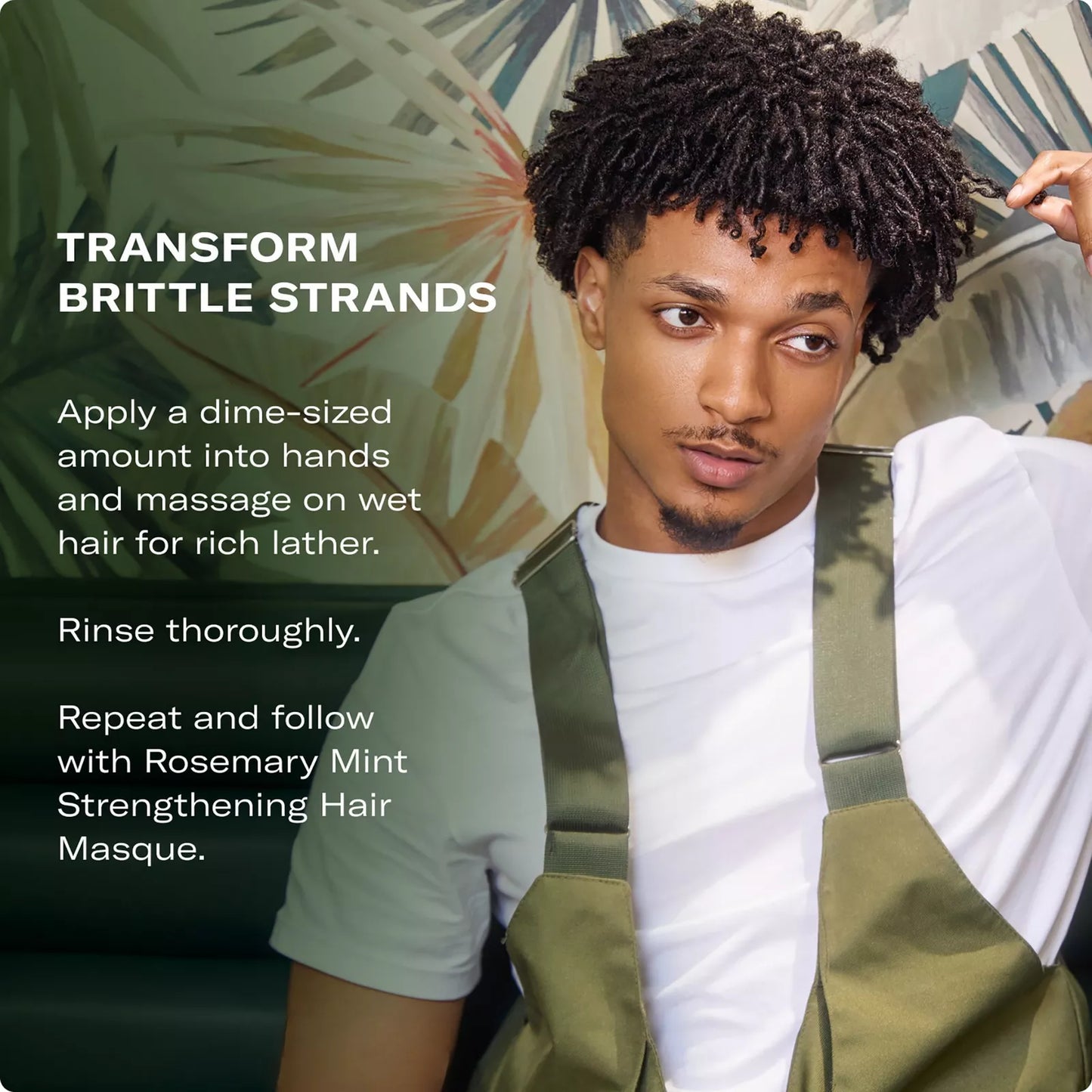 Mielle Rosemary Mint Strengthening Shampoo 355ml