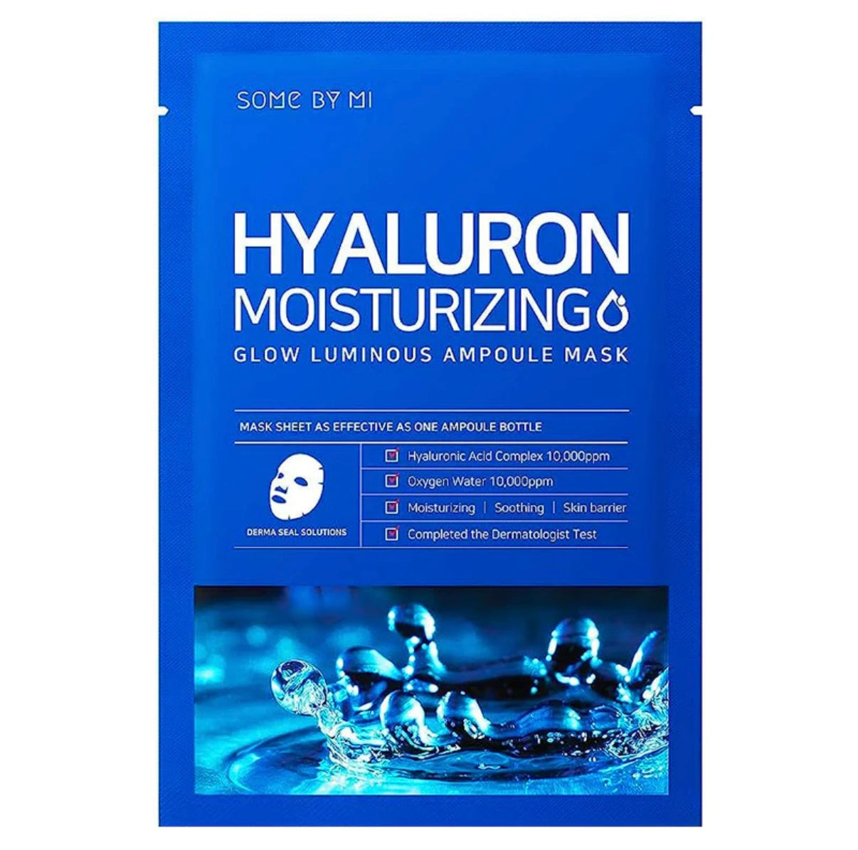Some By Mi Hyaluron Moisturizing Glow Luminous Ampoule Mask (1 Mask)