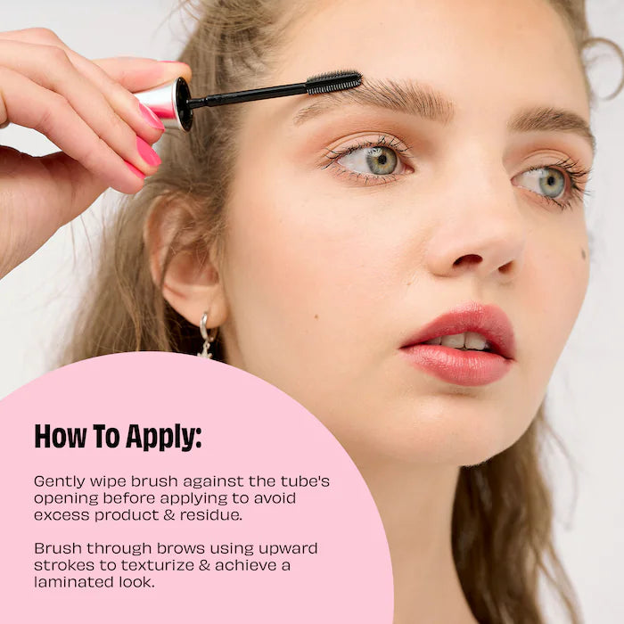 Benefit 24-HR Brow Setter Clear Brow Gel with Lamination Effect