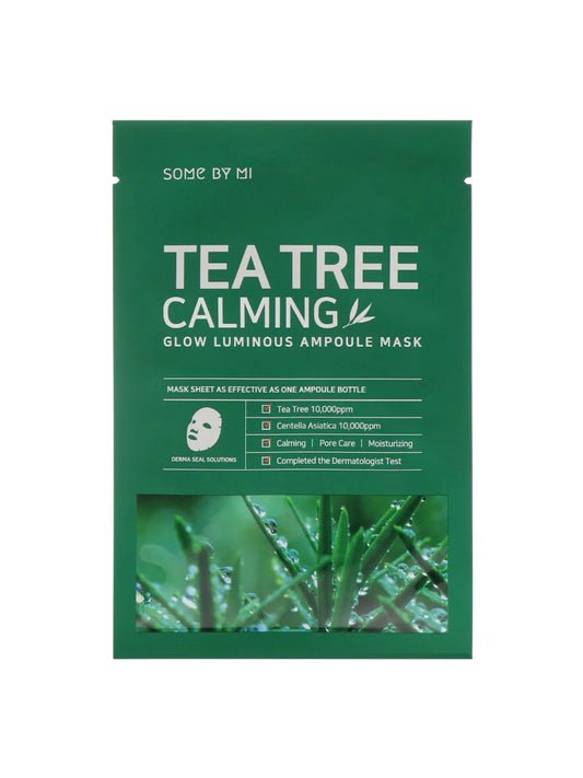 Some By Mi Tea Tree Calming Glow Luminous Ampoule Mask (1 Mask)